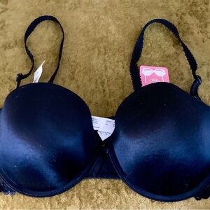 Sweet Nothings Gentle Lift Elegant Black Women's Bra NWT 38D